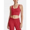 Under Armour MERIDIAN FITTED CROP TANK červené 1373924 638