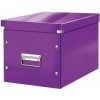 Leitz Click&Store Wow box štvorcový purpurový A4