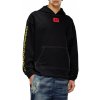 Diesel S-BAXT-HOOD-N1 SWEAT-SHIRT čierna