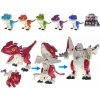 AKCIA!!!!!Dinosaurus/robot 8cm kov so zbraňou