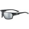 UVEX Okuliare 233 Pätky BLACK MATNÉ/LTM.SIL