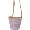 Obal Na Kvetináč 16 cm plast fialový