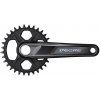 SHIMANO Stred Deore FC-M6100 170mm 32z. 12-k. čierny dvojdielny bez ložísk