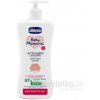 CHICCO mlieko jemné telové s dávkovačom Baby Moments Sensitive 97 % prírodných zložiek 500 ml