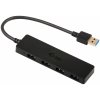 i-tec USB 3.0 SLIM HUB 4 Port passive - Black, U3HUB404