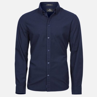 Tee Jays košeľa slim fit Oxford modrá
