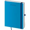 HELMA Diár Flexies týždenný B6 12x16,5cm modrý 2026