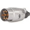 Zástrčka – zásuvka prívesu 7PIN 12V (hliník) (100) (Geko G02325)