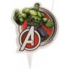Sviečka na tortu Hulk 9cm - Dekora