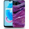 Picasee silikónový prehľadný obal pre Realme C11 (2021) - Purple glitter
