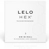 Lelo Hex Condoms Original 3 Pack - Kondómy