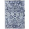Diamond Carpets India , Ručne viazaný kusový koberec Diamond DC-JK ROUND Silver / peacock blue, 160x230, modrá, chodba / predsieň