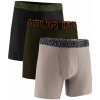Pánske boxerky Under Armour M UA Perf Tech 6in - 3pk - green mix (3 kusy) Velikost: L