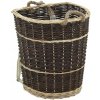 Kôš na drevo VidaXL prútený