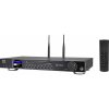 Renkforce RF-DAB-IR1702 RF-6748346 internetové CD-rádio, DAB+, FM, internetové, CD, Bluetooth, DLNA, Wi-Fi, internetové rádio, vr. diaľkového ovládania, čierna; RF-6748346