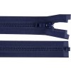 Kostený zips YKK No 5 dĺžka 85 cm bundový - modrá tmavá