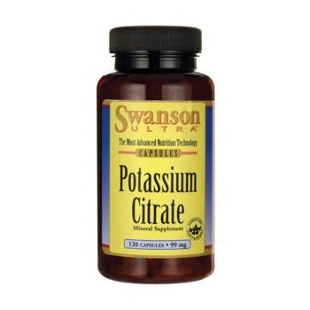 Swanson Potassium Citrate draslík 99 mg 120 kapsúl