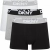 Pánske boxerky DKNY, SEATTLE Čierna,Biela,Sivá S