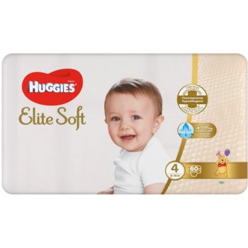 HUGGIES Elite Soft 4 8-14 kg 60 ks