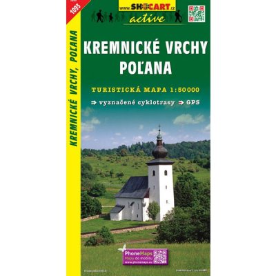 Kremnické vrchy Poľana 1:50 000