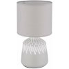 Globo Lighting Rela stolová lampa 1x40 W sivá 21733AS