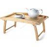 Servírovací podnos do postele přírodní 61 x 35 cm - Continenta (Servírovací stolek přírodní 61 x 35 cm - Continenta)