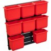 Boxy QBRICK® Organizer náhradný, ONE200, Organizer XL, TWO 9 dielna sada, na stenu