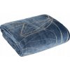Deka Eurofirany polyester 150 cm x 200 cm modrá