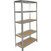 Meets-ecommerce UG Kovový regál 180x50x30, 4-6 políc Farba: Pozink, Počet polic: 5 políc