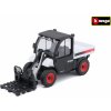 Bburago BOBCAT TOOLCAT 5600 W/ PALLET FORK WHITE & BLACK DIECAST