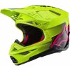 Přilba SUPERTECH S-M10 UNITE, ALPINESTARS (žlutá fluo/černá/růžová, vel. S)
