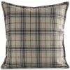 Takoy Obliečka na vankúš GARDEN na terasu a balkón z vodeodolnej látky zdobený károvanou potlačou-HF-466773 | 45 x 45 cm