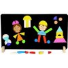 Detoa magnetické puzzle Děti