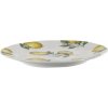 Porcelánový dezetný tanier s citrónmi Maison Limone Blossom - Ø 20*2 cm - Chic Antique