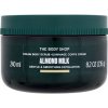 The Body Shop Almond Milk Cream Body Scrub krémový tělový peeling 240 ml