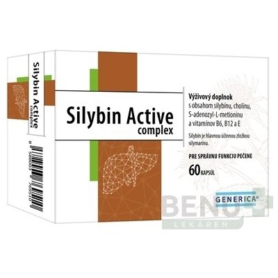 Generica Silybin Active complex 60 kapsúl