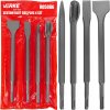 Sada sekáčů a dlát SDS Plus 4ks, Light Duty, Verke V05086