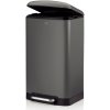 KELA Odpadkový koš DAVINO 30 l antracit KL-10934