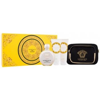 Versace Eros Pour Femme EDP 100 ml + telové mlieko 100 ml + sprchový gél 100 ml + kabelka darčeková sada