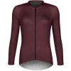 FORCE dres Charm Uni dlhý rukáv vínová M