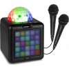 Fenton KAR15B Karaoke reproduktor s 2 mikrofónmi, čierna farba