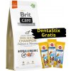 BRIT CARE Dog Hypoallergenic Dog Show Champion Salmon & Herring 12kg + 3x DentaStix ZADARMO