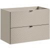 CMD Skrinka do kúpeľne VIVA CASHMERE 82-80-2S kašmír mat MDF/laminát 80 cm x 57 cm x 39.1 cm