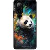 Lesklé puzdro Exclusive iSaprio - Abstract Panda - Realme C67