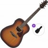 Ibanez AAD54E-OMH Basic SET Mahogany Sunburst Elektroakustická gitara Dreadnought