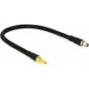 Delock CFD400 LLC400 low loss - Prodlužovací anténní kabel - RP-SMA (F) do RP-SMA (M) - 40 cm - CFD-400 - černá