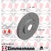 Brzdový kotúč ZIMMERMANN 470.5406.52 470.5406.52