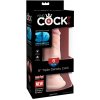 King Cock Plus 6 Triple Density – realistické dildo s 3D efektom (15 cm)