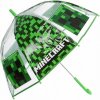 Fashion.uk · Detský transparentný dáždnik Minecraft Creeper - priemer 67 cm