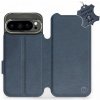 Mobiwear Flip kožené knížkové pro Google Pixel 9 Pro Modré